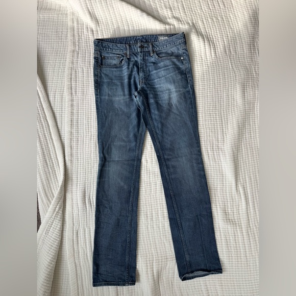 Bonobos Men’s Denim Jean 34x34 Slim Fit Medium Blue Pants - Picture 5 of 7